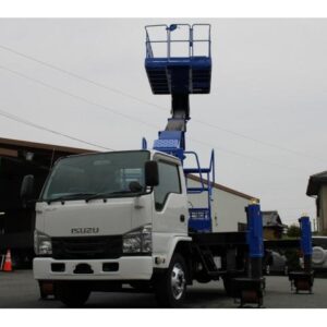 2015 Isuzu Elf Truck white diesel used car Japan export
