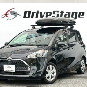 2020 Toyota Sienta black gasoline used car Japan export
