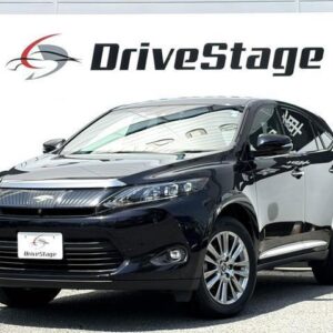 2017 Toyota Harrier black gasoline used car Japan export