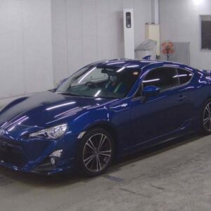 2012 Toyota 86 blue gasoline used car Japan export