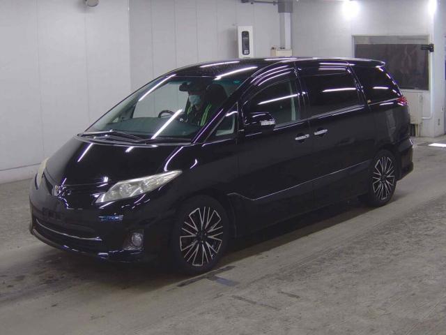 Ref:AUX-23715807 TOYOTA ESTIMA 2010 1 2010 Toyota Estima black gasoline used car Japan export