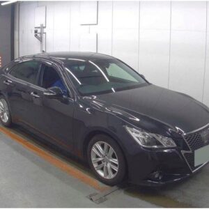 2013 Toyota Crown black gasoline used car Japan export