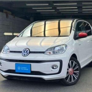 2019 Volkswagen Up! white gasoline used car Japan export