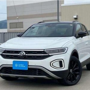 2024 Volkswagen T-Roc white diesel used car Japan export