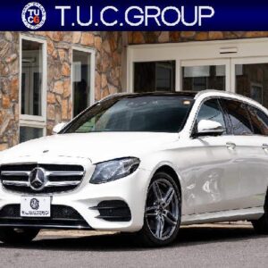 2019 Mercedes Benz E-Class white gasoline used car Japan export