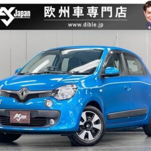 2017 Renault Twingo blue gasoline used car Japan export