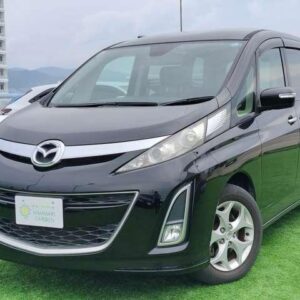 2012 Mazda Biante black gasoline used car Japan export