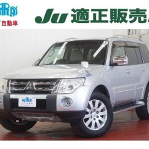 2007 Mitsubishi Pajero silver gasoline used car Japan export