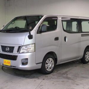2014 Nissan Nv350Caravan Van silver gasoline used car Japan export