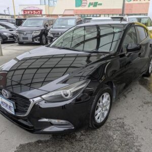 2017 Mazda Axela Sport black diesel used car Japan export