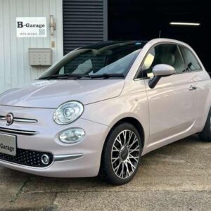 2020 Fiat 500 pink gasoline used car Japan export