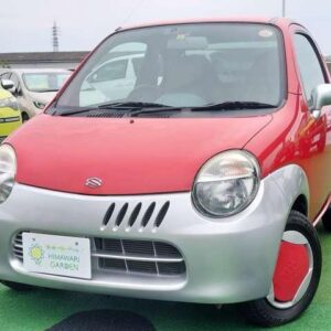 2003 Suzuki Twin red gasoline used car Japan export