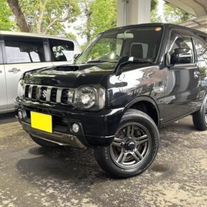 2016 Suzuki Jimny black gasoline used car Japan export