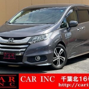 2017 Honda Odyssey silver gasoline used car Japan export