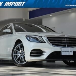 2019 Mercedes Benz S-Class white diesel used car Japan export