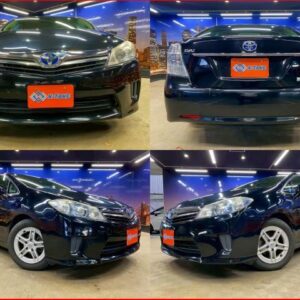 2010 Toyota Sai black gasoline used car Japan export