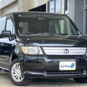 2007 Honda Mobilio Spike black gasoline used car Japan export