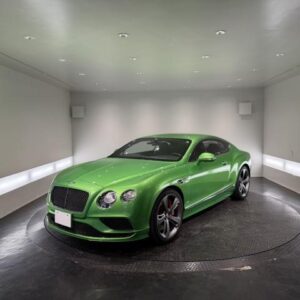 2016 Bentley Continental green gasoline used car Japan export