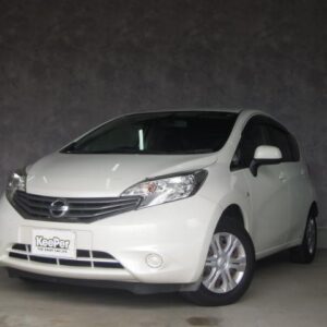 2013 Nissan Note white gasoline used car Japan export