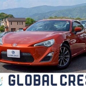 2013 Toyota 86 orange gasoline used car Japan export