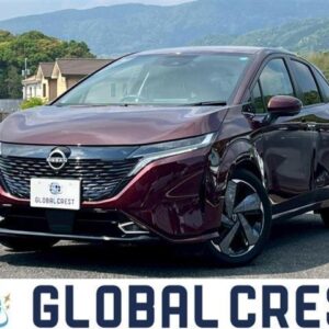 2022 Nissan Aura wine gasoline used car Japan export