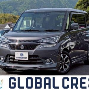 2017 Suzuki Solio Bandit gray gasoline used car Japan export