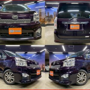 2014 Toyota Voxy purple gasoline used car Japan export