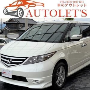 2007 Honda Elysion pearl gasoline used car Japan export