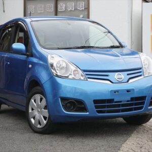 2011 Nissan Note blue gasoline used car Japan export
