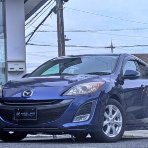2009 Mazda Axela Sport blue gasoline used car Japan export