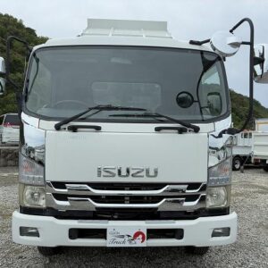 2007 Isuzu Forward white diesel used car Japan export