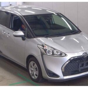 2019 Toyota Sienta silver gasoline used car Japan export