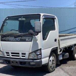 2006 Isuzu Elf Truck white diesel used car Japan export