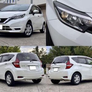 2017 Nissan Note pearl gasoline used car Japan export