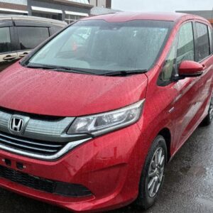 2019 Honda Freed Hybrid red gasoline used car Japan export