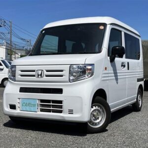 2020 Honda N-Van white gasoline used car Japan export