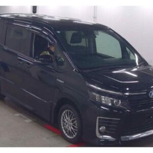 2016 Toyota Voxy black gasoline used car Japan export