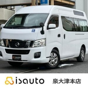 2013 Nissan Nv350Caravan Van white gasoline used car Japan export