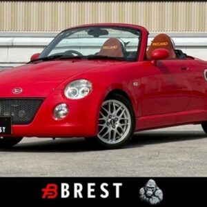 2007 Daihatsu Copen red gasoline used car Japan export