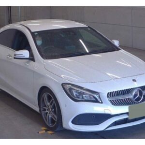 2017 Mercedes Benz Cla-Class white gasoline used car Japan export