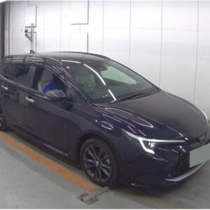 2023 Toyota Corolla Touring black gasoline used car Japan export
