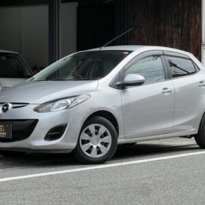 2012 Mazda Demio silver gasoline used car Japan export