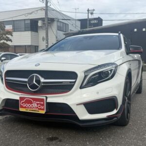 2015 Mercedes Amg Gla-Class white gasoline used car Japan export