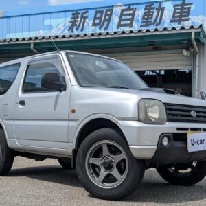2003 Suzuki Jimny silver gasoline used car Japan export