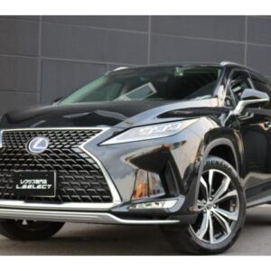 2021 Lexus Rx black hybrid used car Japan export