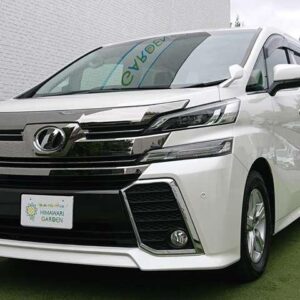 2016 Toyota Vellfire pearl gasoline used car Japan export