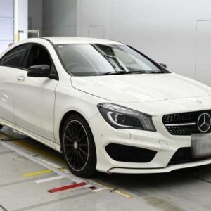 2015 Mercedes Benz Cla-Class white gasoline used car Japan export