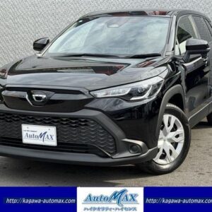 2024 Toyota Corolla Cross black gasoline used car Japan export