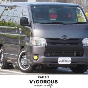 2016 Toyota Hiace Van gunmetal gasoline used car Japan export