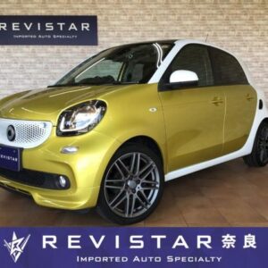 2018 Mcc Smart Smart For Four yellow gasoline used car Japan export